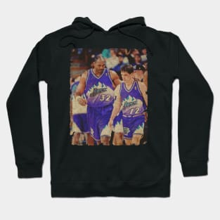 John Stockton and Karl Malone - One of The Most Notorious Duos Hoodie